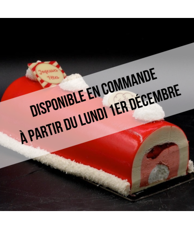 Bûche douceur fraise